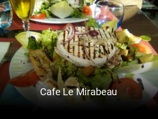 Cafe Le Mirabeau réservation