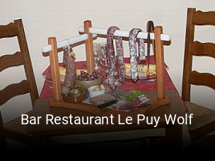 Réserver une table chez Bar Restaurant Le Puy Wolf maintenant