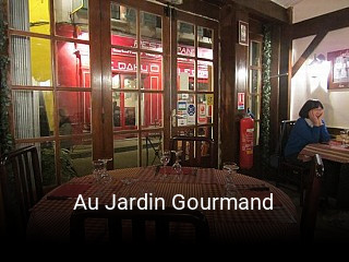Au Jardin Gourmand réservation de table