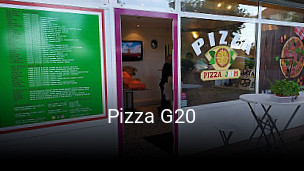 Pizza G20 réservation de table