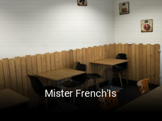 Réserver une table chez Mister French'Is maintenant