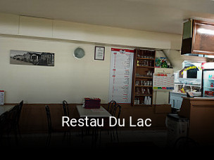Restau Du Lac réservation