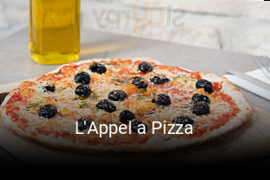 L'Appel a Pizza réservation en ligne