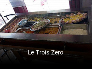 Le Trois Zero réservation de table