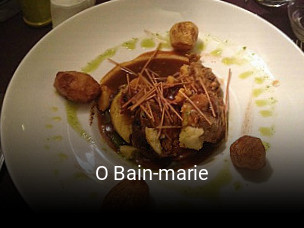 O Bain-marie réservation