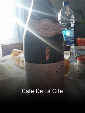 Cafe De La Cite réservation de table