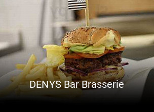 DENYS Bar Brasserie réservation de table