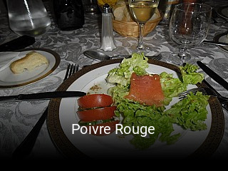Poivre Rouge réservation de table