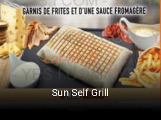 Sun Self Grill réservation de table