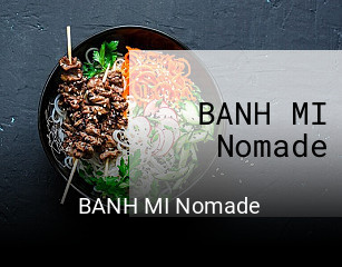 BANH MI Nomade réservation en ligne