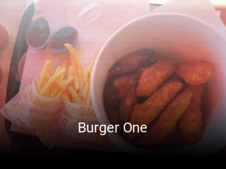 Burger One réservation