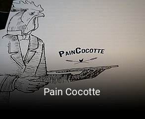 Pain Cocotte réservation de table