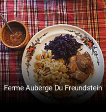 Ferme Auberge Du Freundstein réservation de table