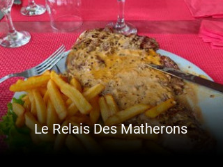 Le Relais Des Matherons réservation