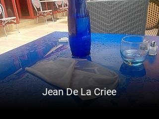 Réserver une table chez Jean De La Criee maintenant