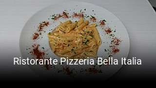 Réserver une table chez Ristorante Pizzeria Bella Italia maintenant