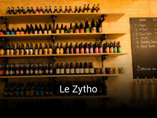 Le Zytho réservation de table