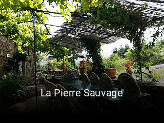 La Pierre Sauvage réservation de table