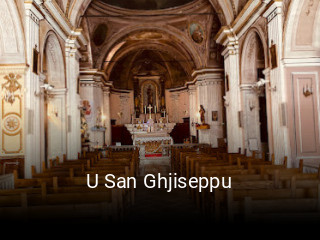 U San Ghjiseppu réservation en ligne