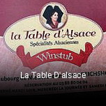 La Table D'alsace réservation de table