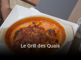 Le Grill des Quais réservation en ligne