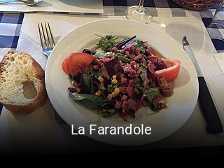 Réserver une table chez La Farandole maintenant
