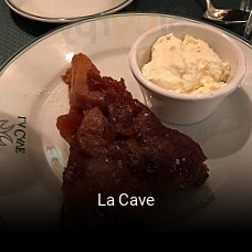 La Cave réservation de table