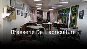 Réserver une table chez Brasserie De L'agriculture maintenant