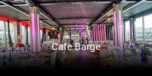 Cafe Barge réservation