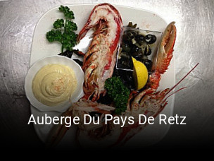 Auberge Du Pays De Retz réservation de table