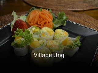 Village Ung réservation de table