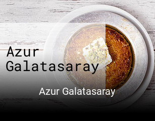 Azur Galatasaray réservation de table