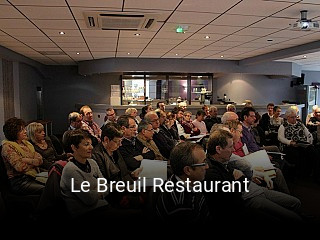 Le Breuil Restaurant réservation de table