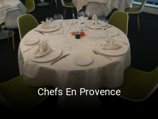 Chefs En Provence réservation en ligne