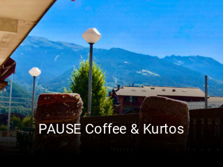 PAUSE Coffee & Kurtos réservation en ligne