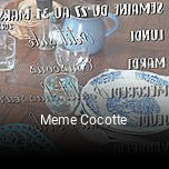 Meme Cocotte réservation en ligne