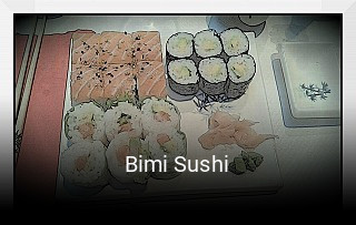 Bimi Sushi réservation de table