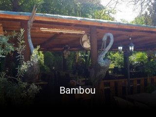 Bambou réservation de table