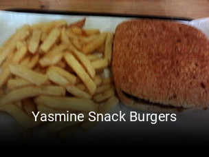 Yasmine Snack Burgers réservation de table