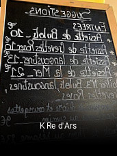 K Re d'Ars réservation de table