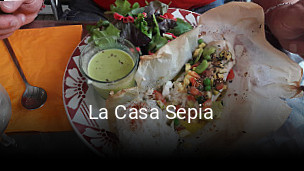 Réserver une table chez La Casa Sepia maintenant