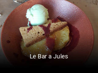 Le Bar a Jules réservation de table