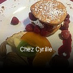 Chez Cyrille réservation en ligne