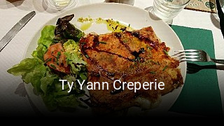 Réserver une table chez Ty Yann Creperie maintenant