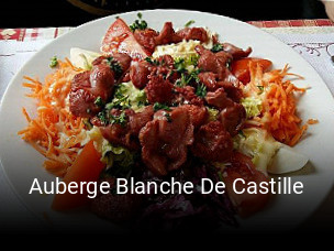 Auberge Blanche De Castille réservation de table
