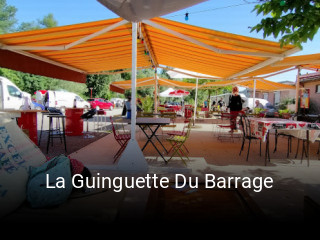 La Guinguette Du Barrage réservation de table