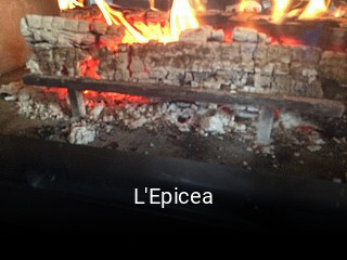 L'Epicea réservation de table