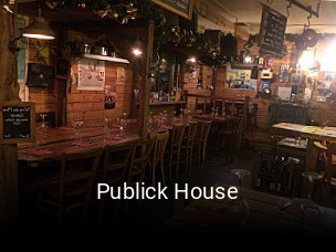 Publick House réservation