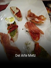 Del Arte Metz réservation de table