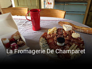 La Fromagerie De Champaret réservation de table